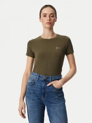 Obrázek produktu Guess T-Shirt W6YI12 K3751 Khaki Regular Fit