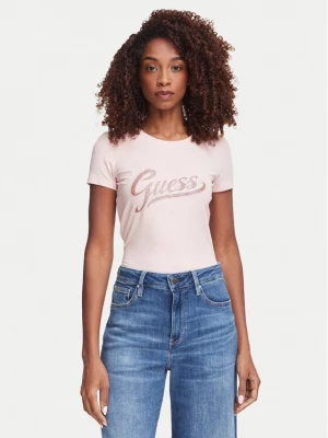 Obrázek produktu Guess T-Shirt W6YI21 K4337 Růžová Slim Fit