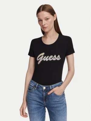 Obrázek produktu Guess T-Shirt W6YI56 K5028 Černá Slim Fit