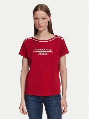 Obrázek produktu Guess T-Shirt W6YI58 K5317 Tmavě červená Regular Fit