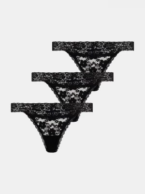 Obrázek produktu Guess Tanga Guess 3-pack černá