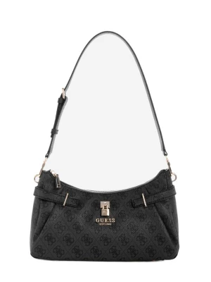 Obrázek produktu GUESS Taška přes rameno 'Guess Sac Bandoulière Handbag Coal Logo' černá