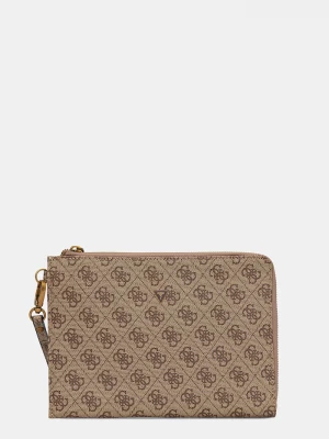 Obrázek produktu Guess taštička pánská z imitace kůže MILANO hnědá
