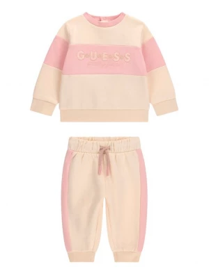 Obrázek produktu Guess Tepláková souprava A6BG12 K5979 Světle béžová Regular Fit
