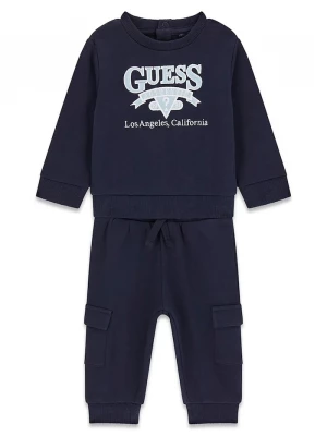 Obrázek produktu Guess tepláková souprava dětská bavlněná námořnická modř