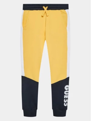 Obrázek produktu Guess Teplákové kalhoty L3BQ11 KAX73 Žlutá Regular Fit