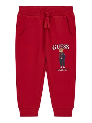 Obrázek produktu Guess Teplákové kalhoty N6BB03 K6119 Tmavě červená Regular Fit