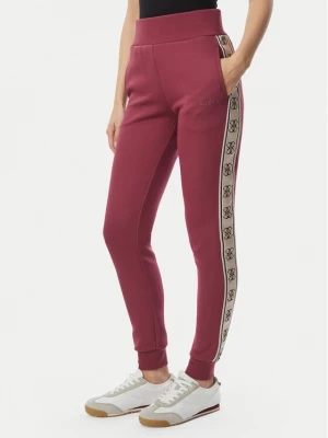 Obrázek produktu Guess Teplákové kalhoty V2YB15 KB3P2 Tmavě růžová Regular Fit