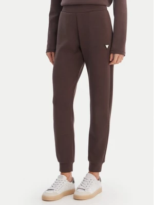 Obrázek produktu Guess Teplákové kalhoty V4YB08 KCAY2 Hnědá Regular Fit