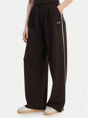 Obrázek produktu Guess Teplákové kalhoty V6GB01 K2914 Hnědá Wide Leg