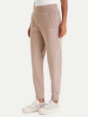 Obrázek produktu Guess Teplákové kalhoty W6RB45 KBYE2 Béžová Regular Fit