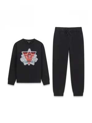 Obrázek produktu Guess teplákový set dětský bavlněný černá