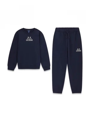 Obrázek produktu Guess teplákový set dětský bavlněný námořnická modř