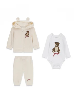 Obrázek produktu Guess teplákový set kojenecký s bavlnou béžová