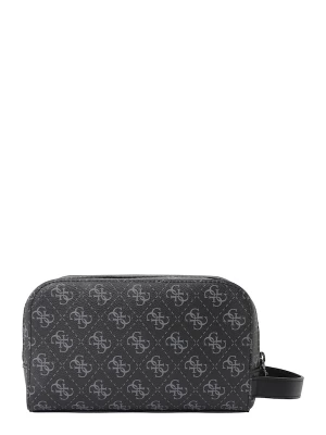 Obrázek produktu GUESS Toaletní taška 'MILANO SMALL NECESSAIRE' světle šedá / černá
