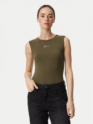 Obrázek produktu Guess Top W6YP17 K3881 Khaki Regular Fit