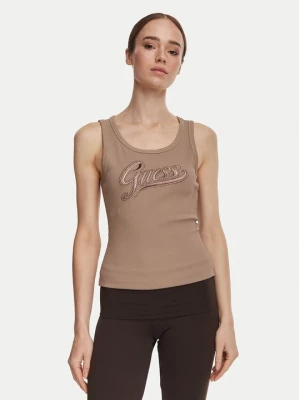 Obrázek produktu Guess Top W6YP30 K4380 Světle hnědá Slim Fit