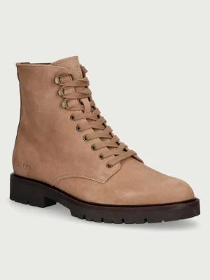 Obrázek produktu Guess trekové boty pánské semišové BRAVIK hnědá