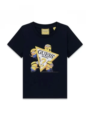 Obrázek produktu Guess tričko dětské bavlněné GJ X MINIONS námořnická modř