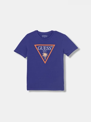 Obrázek produktu Guess tričko dětské bavlněné s elastanem fialová