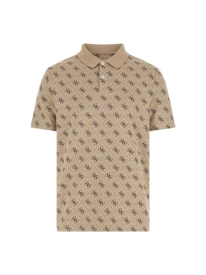 Obrázek produktu GUESS Tričko noční modrá / šedobéžová