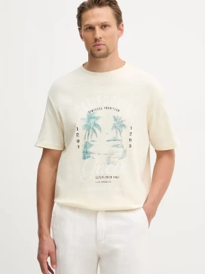 Obrázek produktu Guess tričko pánské bavlněné žlutá
