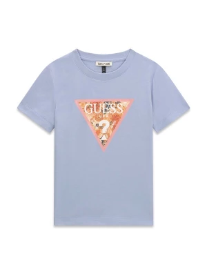 Obrázek produktu GUESS Tričko světlemodrá / oranžová / tmavě oranžová / bílá