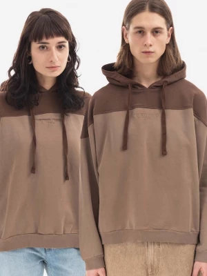 Obrázek produktu Guess U.S.A. Bavlněná mikina Guess Two Tone Hoodie hnědá