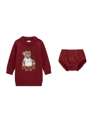 Obrázek produktu Guess Úpletové šaty A6BK06 Z1316 Bordó Regular Fit