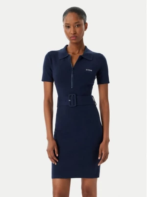 Obrázek produktu Guess Úpletové šaty V6RK08 Z4642 Tmavomodrá Slim Fit