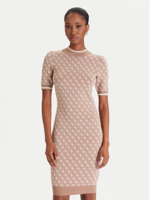 Obrázek produktu Guess Úpletové šaty W3YK39 Z37K0 Béžová Regular Fit