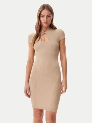 Obrázek produktu Guess Úpletové šaty W5GK46 Z3L10 Hnědá Slim Fit