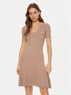 Obrázek produktu Guess Úpletové šaty W5RK18 Z2U00 Béžová Regular Fit