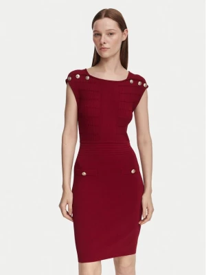 Obrázek produktu Guess Úpletové šaty W6YK34 Z0969 Bordó Slim Fit
