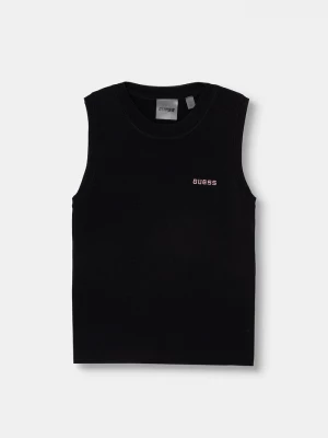 Obrázek produktu Guess vesta dětská s viskózou černá