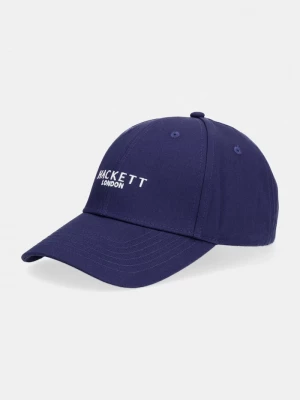 Obrázek produktu Hackett London Bavlněná baseballová čepice Hackett London námořnická modř