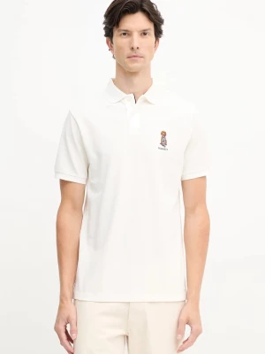 Obrázek produktu Hackett London Bavlněné polo tričko Hackett London béžová