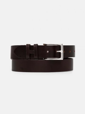 Obrázek produktu Hackett London Kožený pásek Hackett London hnědá