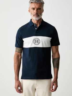 Obrázek produktu Hackett London polo pánské bavlněné námořnická modř