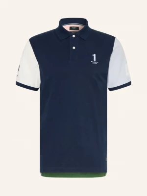 Obrázek produktu Hackett London Polokošile Z Piké Classic Fit tmavě modrá / světle šedá / tmavě zelená