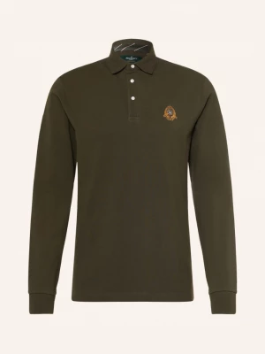 Obrázek produktu Hackett London Polokošile Z Piké Heritage Crest tmavě zelená