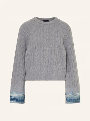 Obrázek produktu Haikure Svetr Karine Z Kombinace Materiálů S Merino Vlnou šedá / modrá