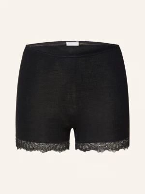 Obrázek produktu Hanro Kalhotky Woolen Lace S Merino Vlnou A Hedvábím černá