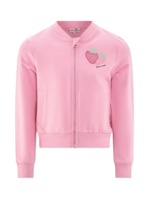 Obrázek produktu happy girls Mikina mátová / magenta / světle růžová / černá