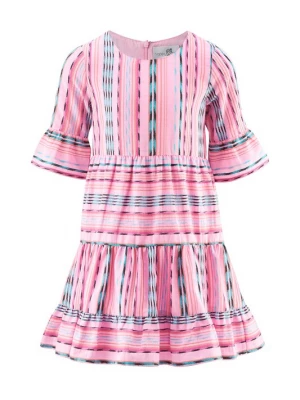 Obrázek produktu happy girls Šaty azurová / pink / světle růžová / černá