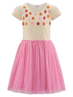 Obrázek produktu happy girls Šaty béžová / pink / červená