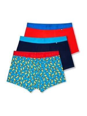 Obrázek produktu Happy Socks Boxerky 'Egg Banana' námořnická modř / královská modrá / žlutá / červená