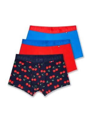 Obrázek produktu Happy Socks Boxerky modrá / zelená / krvavě červená / bílá