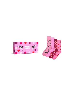 Obrázek produktu Happy Socks Ponožky '4-Pack Pink Socks Gift Set' pink / červená / černá / bílá