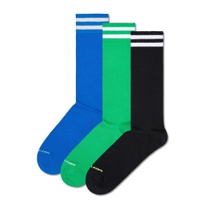 Obrázek produktu Happy Socks Ponožky modrá / zelená / černá / bílá